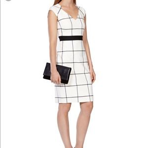 Karen Millen windowpane dress